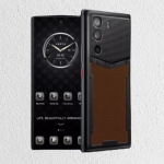 VERTU METAVERTU BROWN ALLIGATOR LEATHER 5G WEB3 PHONE